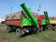 Конвейер шнековый передвижной с отводом в сторону ГНА-610